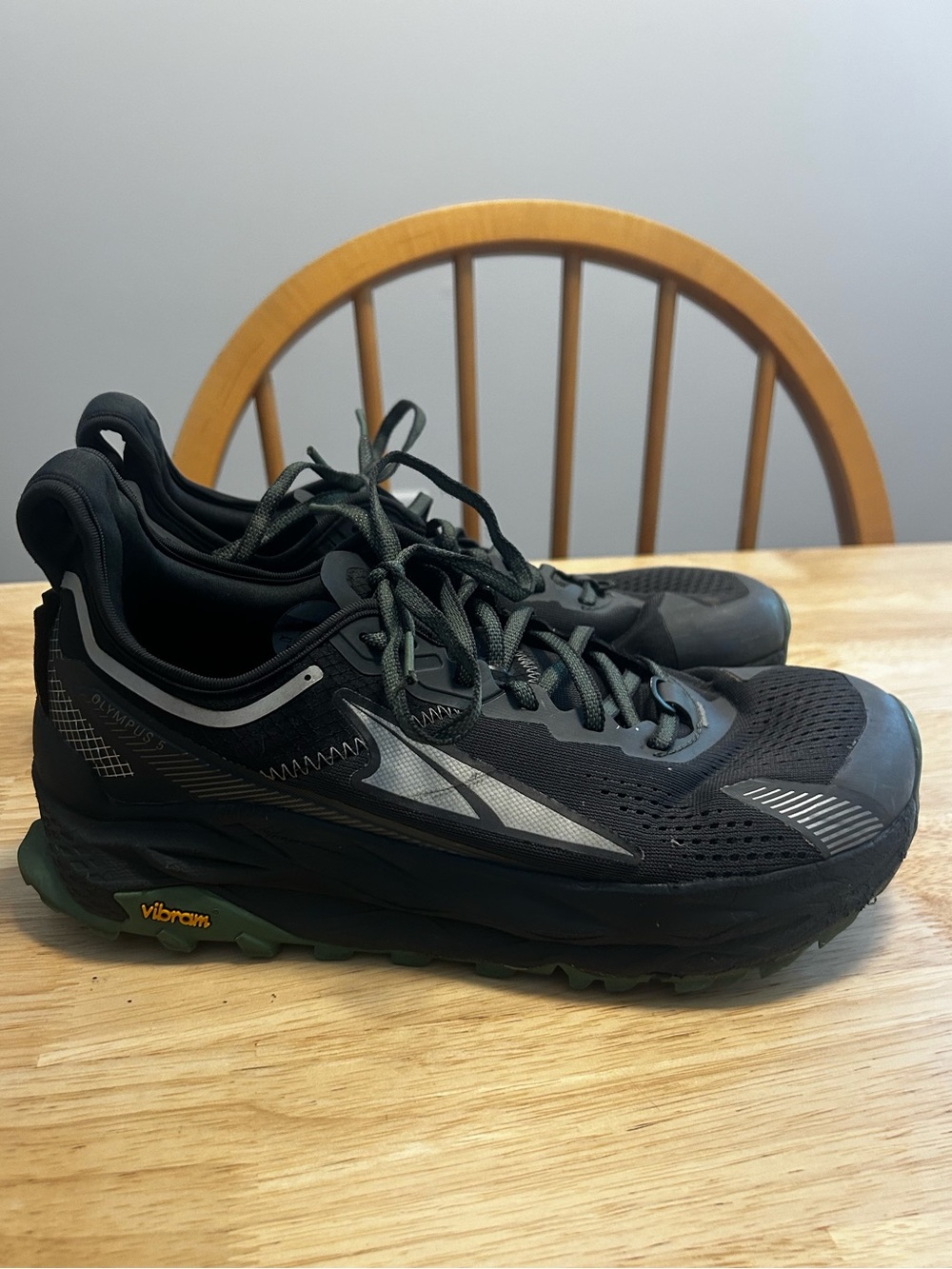 Altra Black and Gray Trail Running Shoes